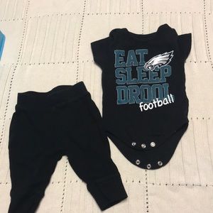 Eagles Outfit 0-3 months